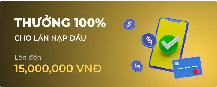 Đặc quyền VIP với thưởng nạp lại 100% hàng tuần tại m777king